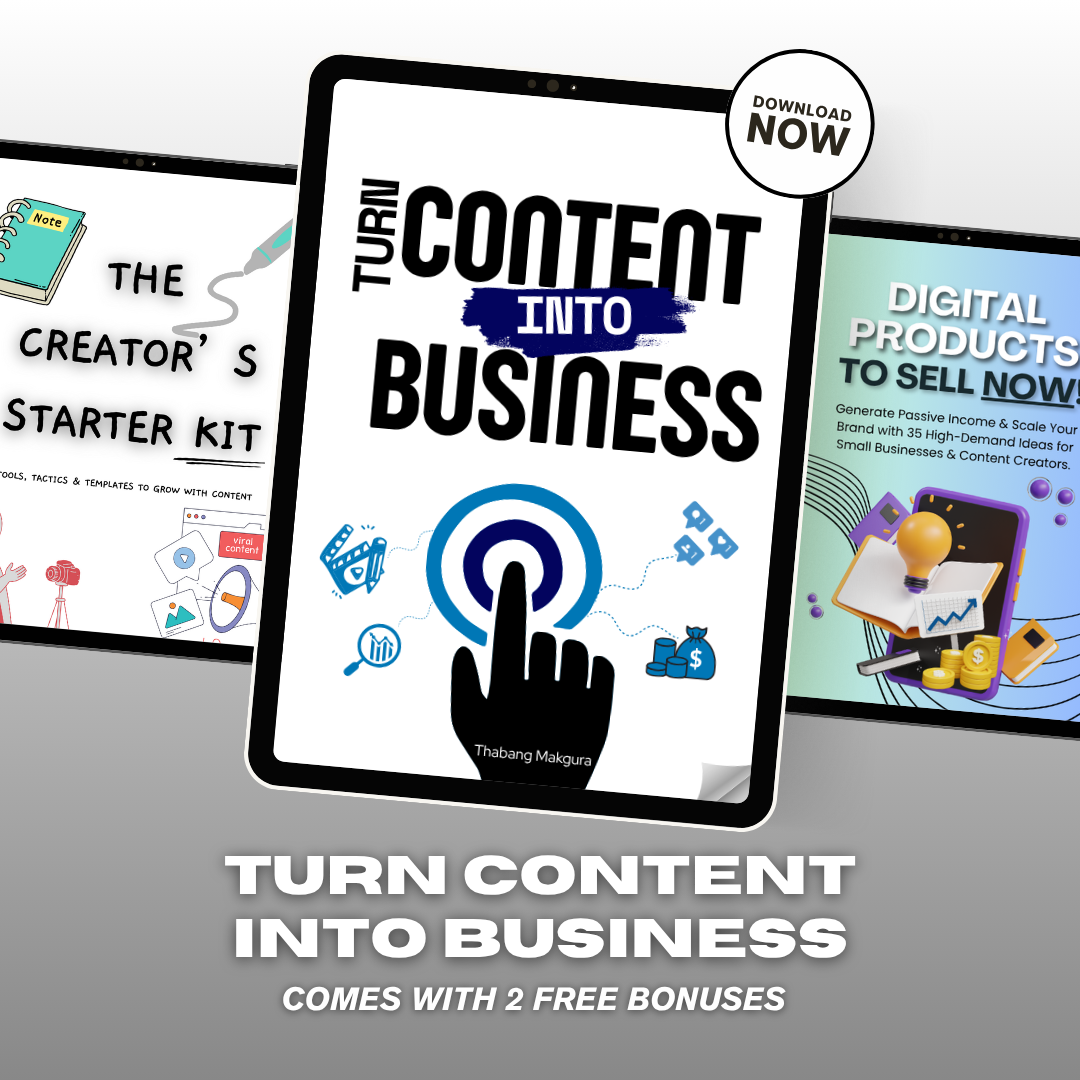 Turn Content Into Business eBook